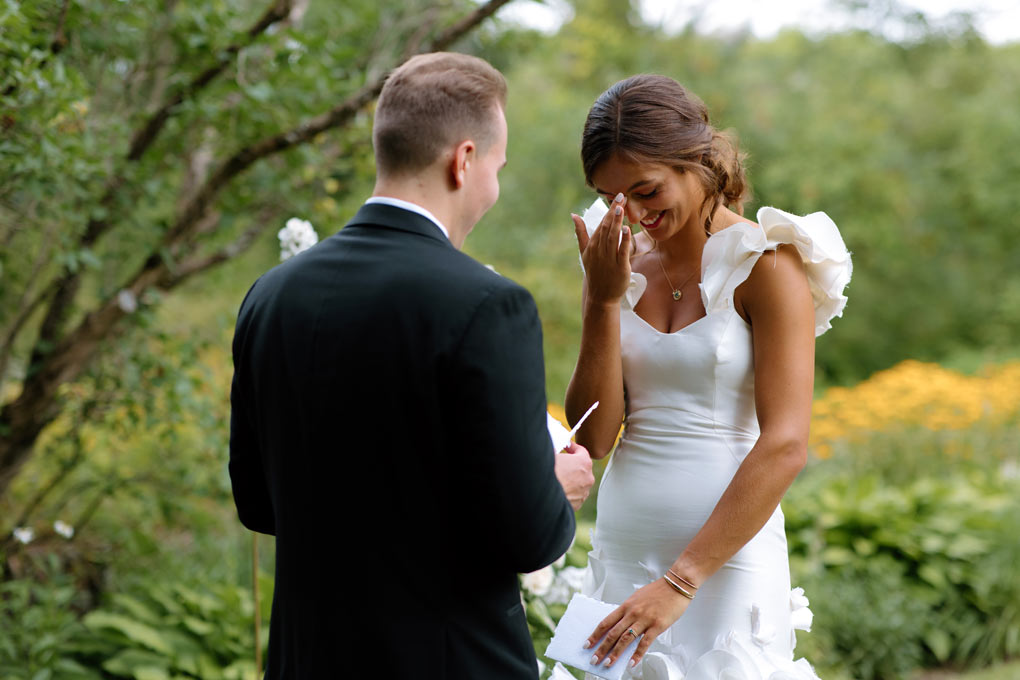 Wedding Vows at Adair