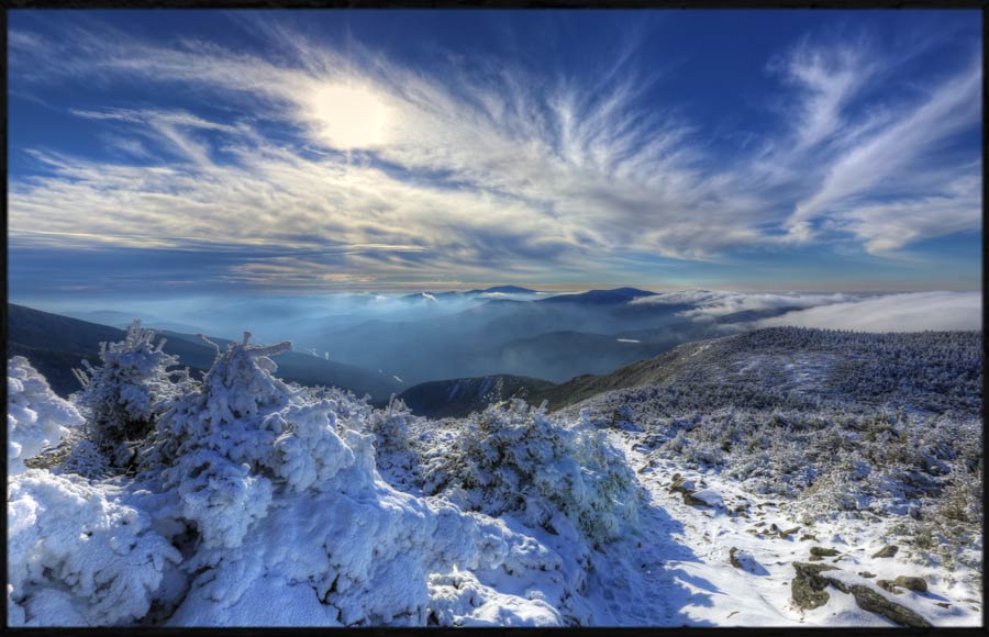 Heavenly Winter Glow by Chris Whiton