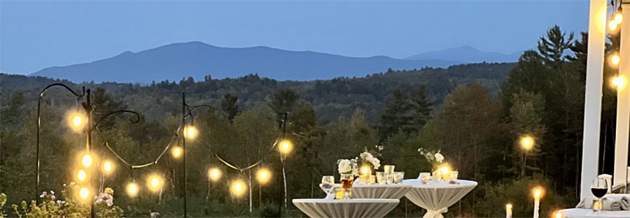 Evening Patio View